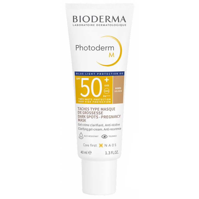 BIODERMA PHOTODERM M CREMA SOLARE SPF 50+ TONALITA' DORATA 40 ML