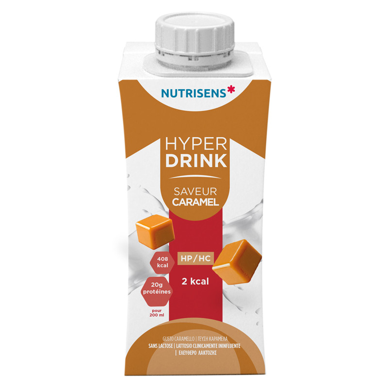 HYPERDRINK 2KCAL CARAM 4X200ML