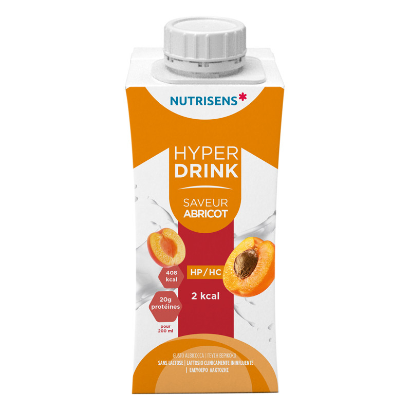 HYPERDRINK 2KCAL ALB 4X200ML