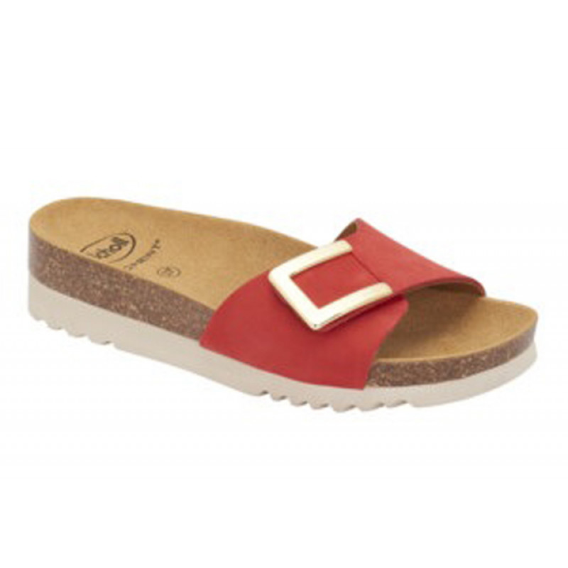 MONTEREY MULE NUB W RED 35