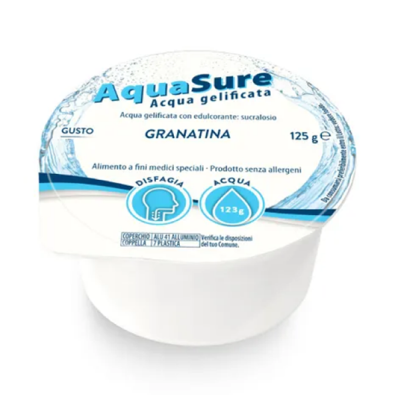 Aquasure Acqua Gelificata Granatina 24 Pezzi