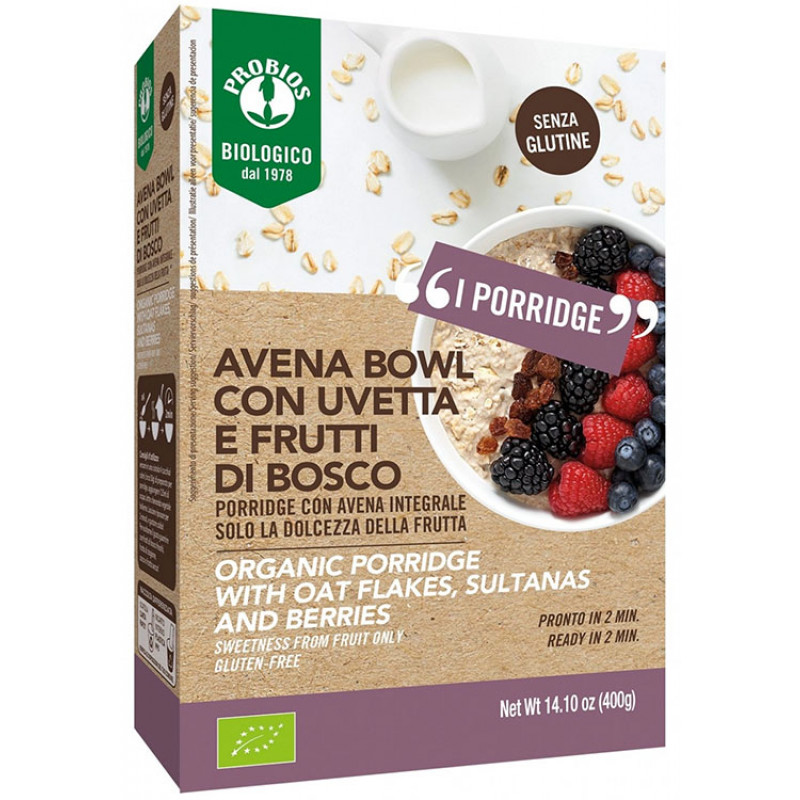 PROBIOS Bio Avena Bowl Frutti Bosco