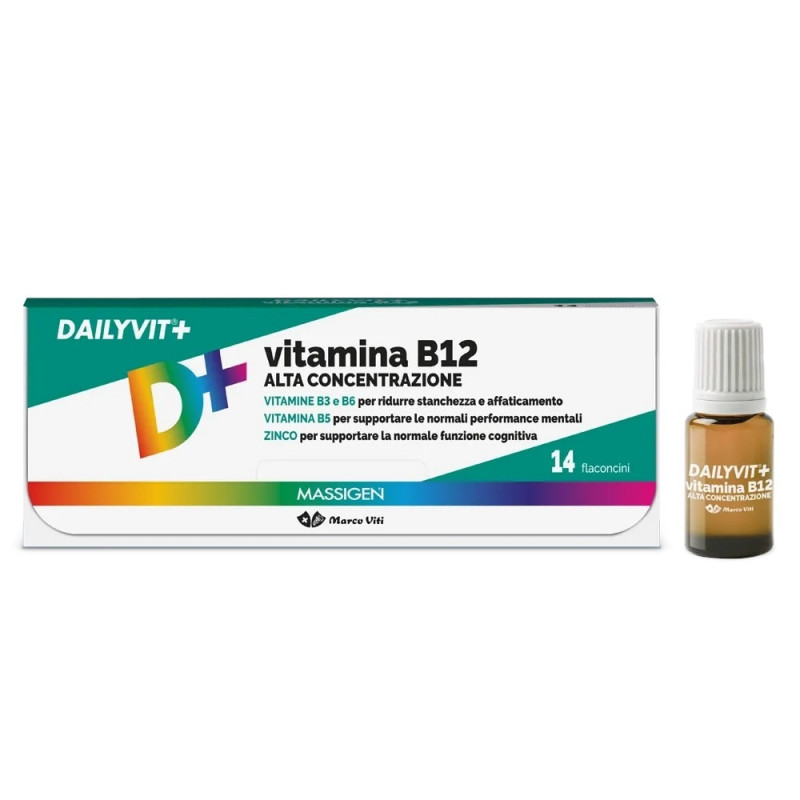 MASSIGEN DailyVit+B12 14Fl.8ml