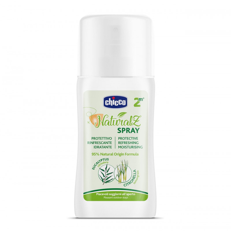 Chicco Spray Naturalz Protettivo & Rinfrescante Antizanzare Per Neonati e Bambini 100 ml