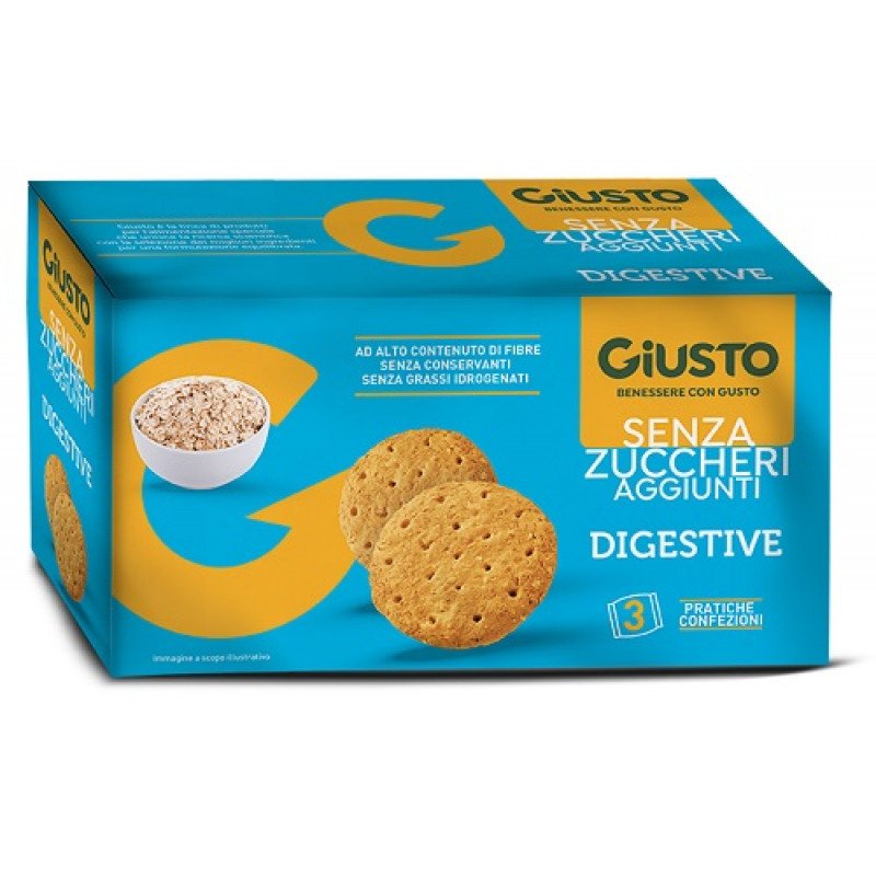GIUSTO S/Z Bisc.Digest 3x75g