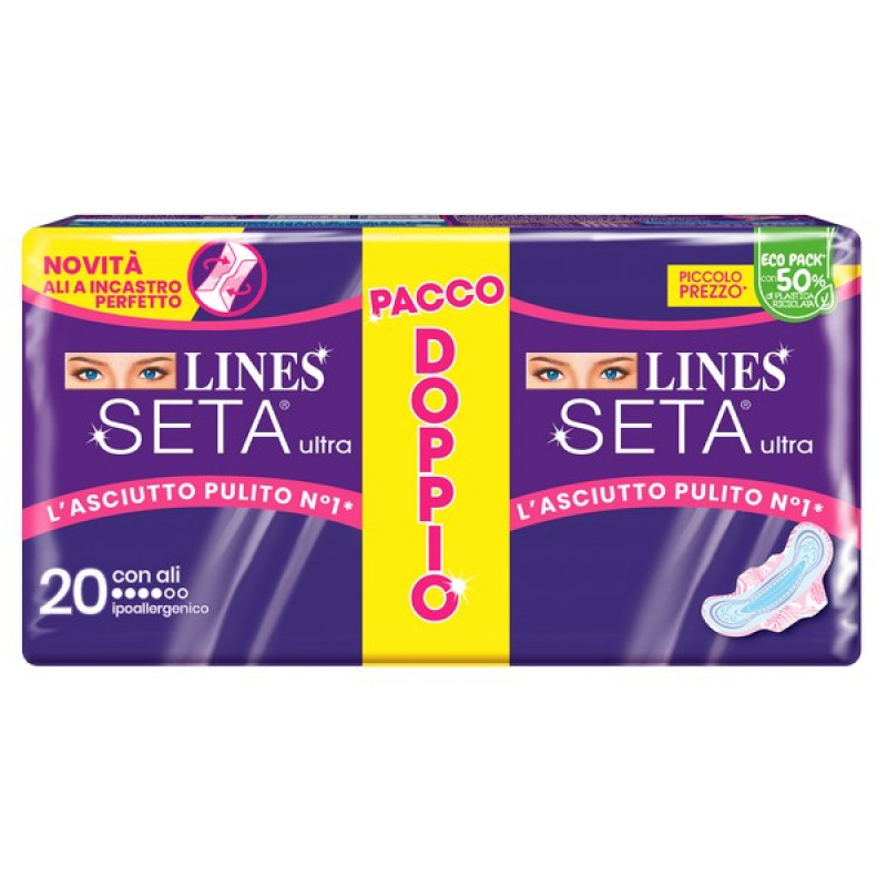 LINES SETA ULTRA ALI - 20 ASSORBENTI