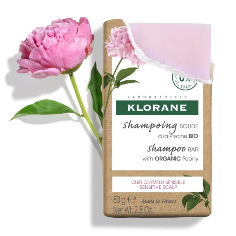 KLORANE SHAMPOO SOLIDO PEON80G