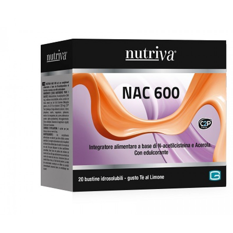 NUTRIVA Nac 600 20 Bust.