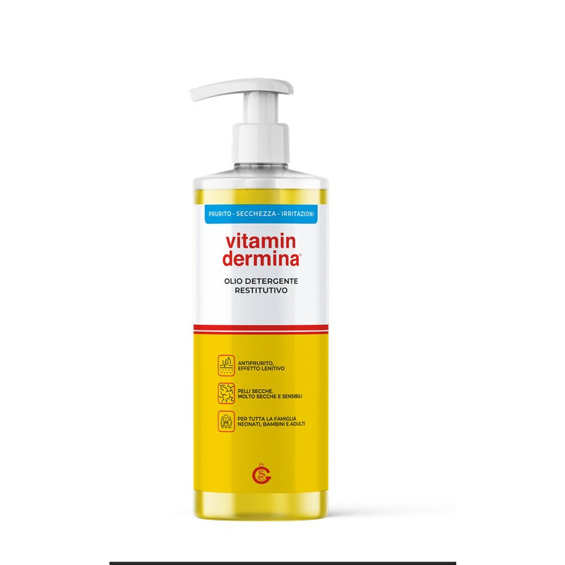 VITAMINDERMINA Olio Det.500ml