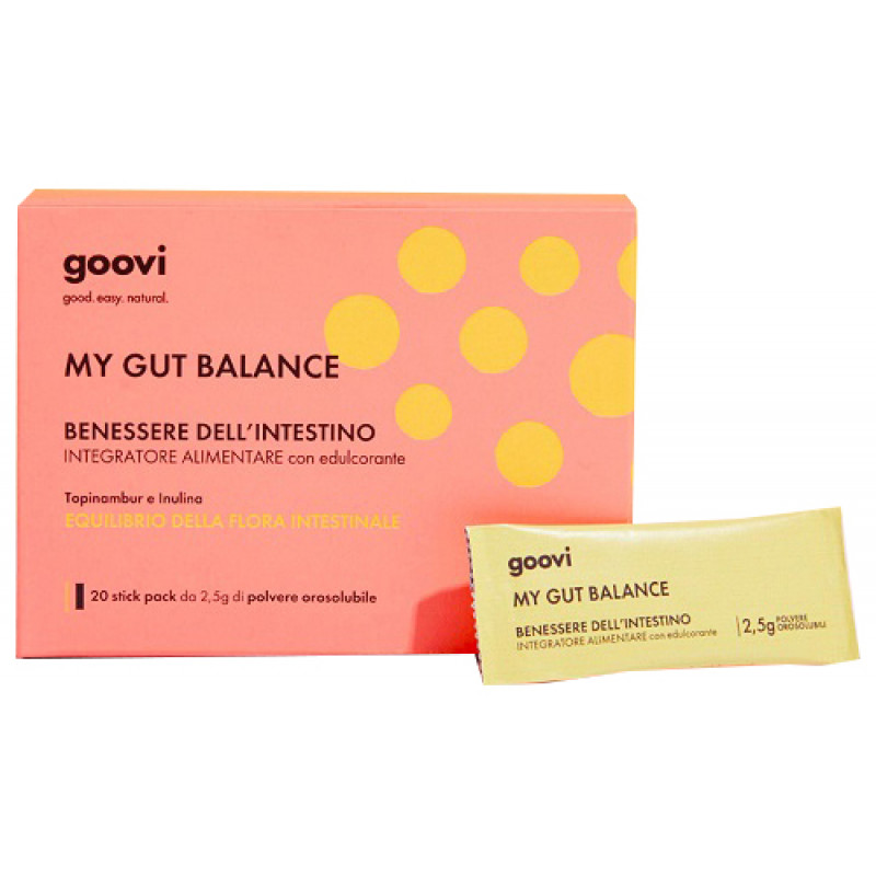 GOOVI MY GUT BALANCE Integratore Benessere Intestino 20 stick