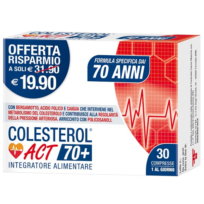 COLESTEROL ACT 70+ 30 Cpr