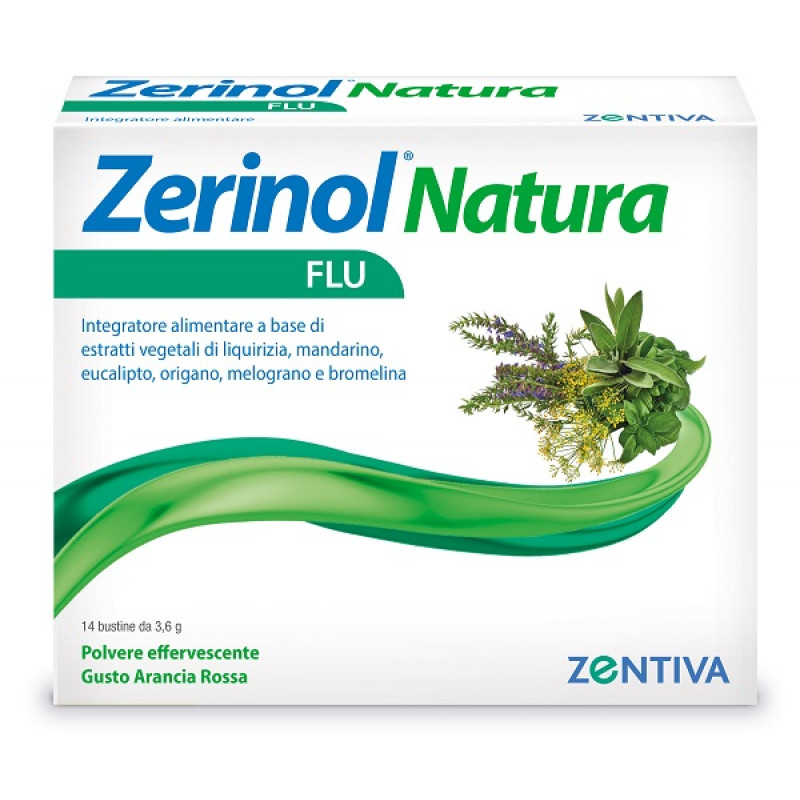 ZERINOL Natura Flu 14 Bust.