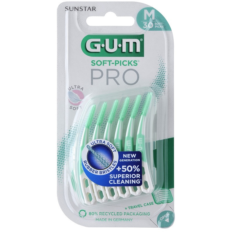GUM Soft Picks Pro 30pz 690