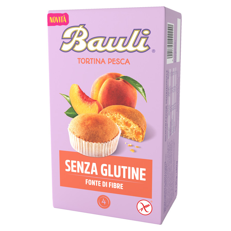 BAULI Tortina Pesca 4x35g