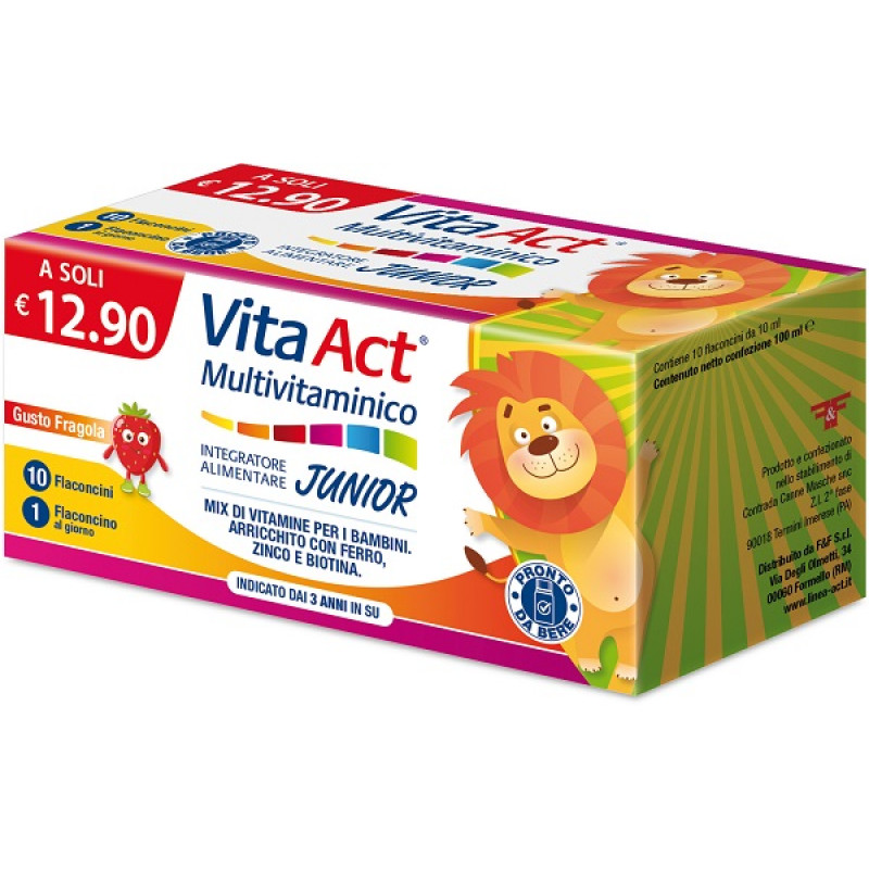 VITA ACT MULTIVITAMINICO J 10F