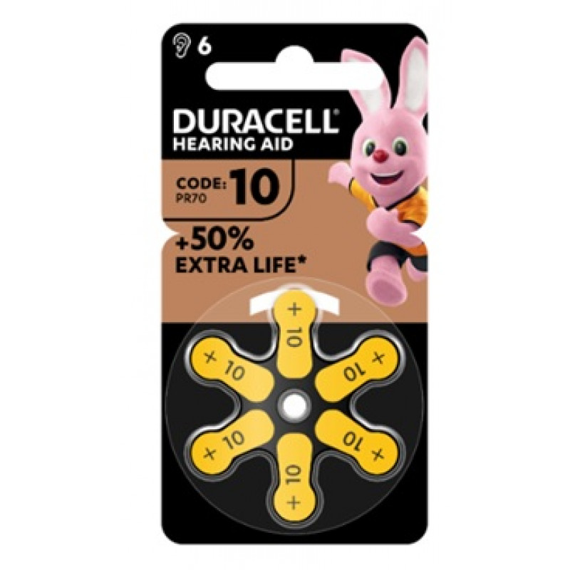 DURACELL Easy Tab 10 Giallo