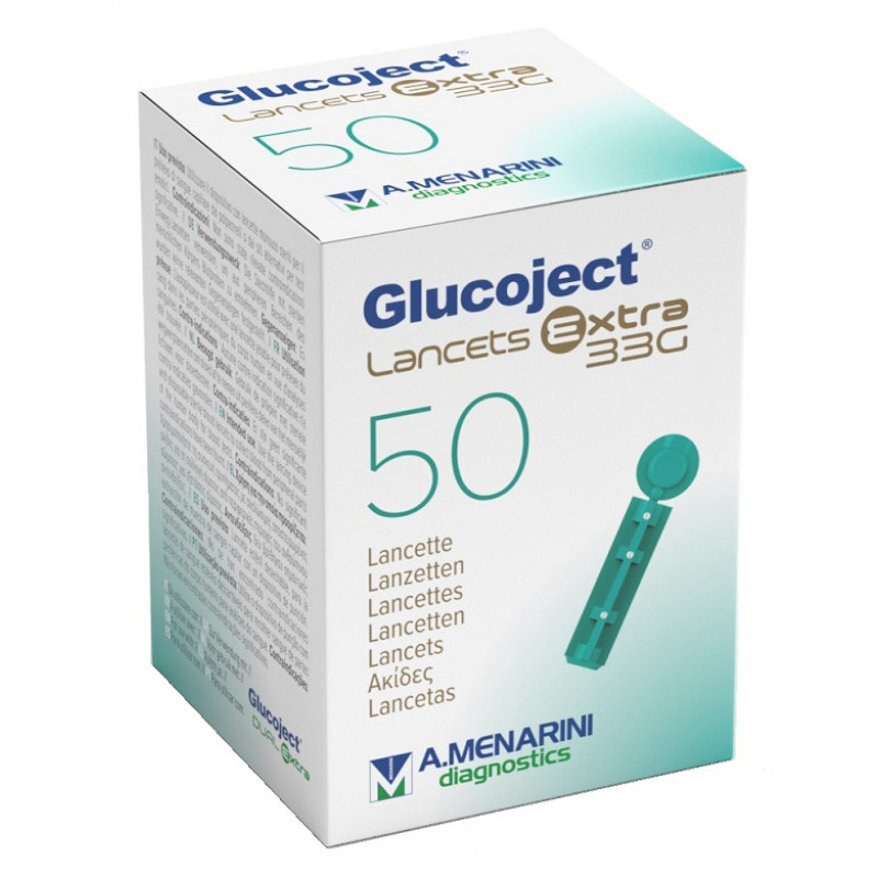 GLUCOJECT LANCETS EX G33 50PZ
