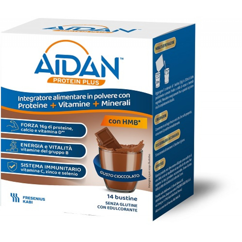 AIDAN PROTEIN PLUS Cioccolato 14 Bust.