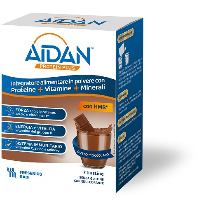 AIDAN PROTEIN PLUS Cioccolato 7 Bust.