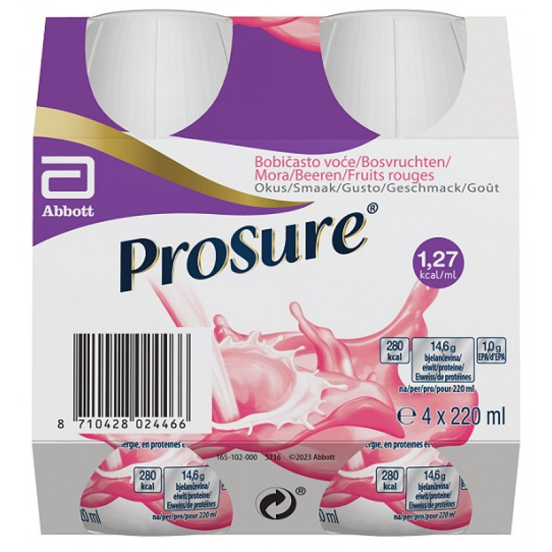 PROSURE BERRY 4 Bott.220ml scad 04 25