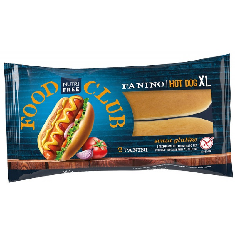 NUTRIFREE Panino HotDog XL 2pz