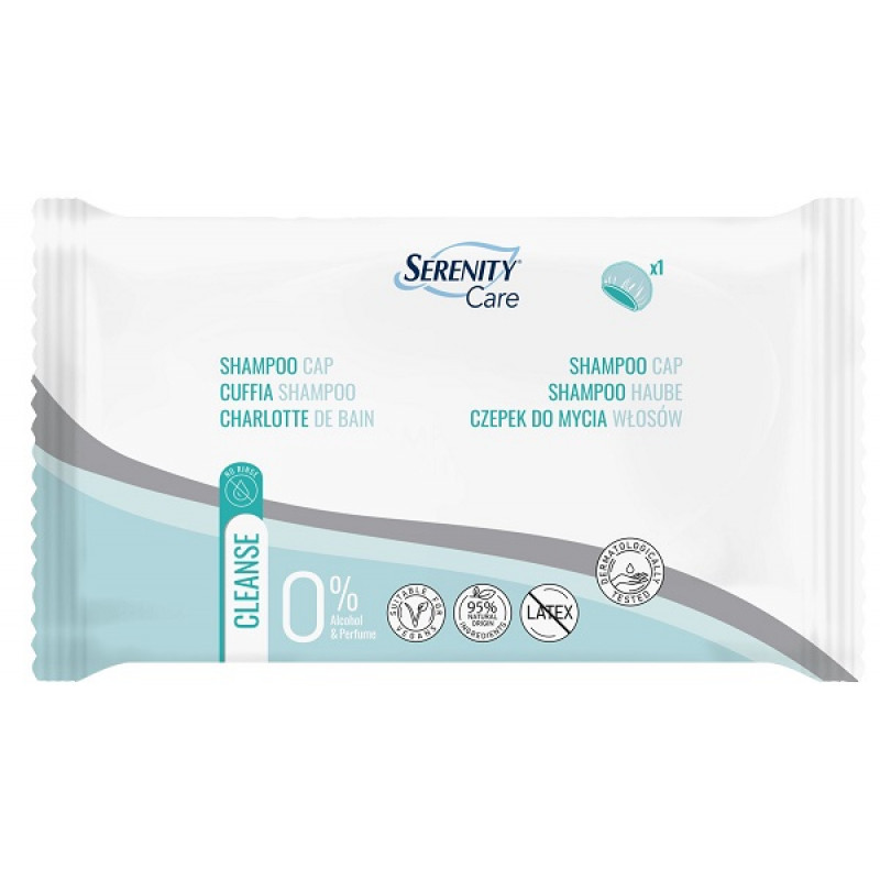 SERENITY CARE CUFFIA SH CAP 1P