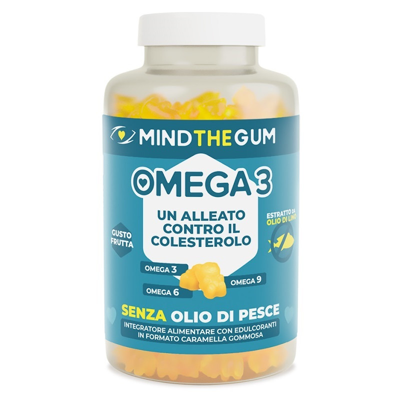 MIND THE GUM OMEGA 3 60PAST GO