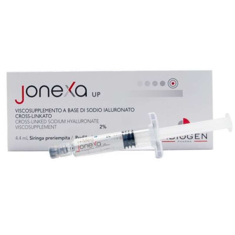 Jonexa Up 2% - Siringa preriempita a base di Acido Ialuronico Soft Gel - 4,4 ml