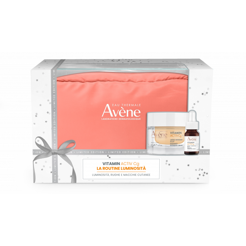 Avène Cofanetto Natale Luminosità con Vitamin Activ Cg Crema Intensiva Illuminante 50ml e Vitamin Activ Cg Siero Correttore Luminosità 10ml
