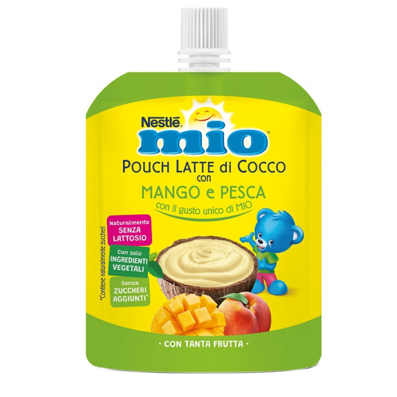 MIO POUCH LATTE COCCO PESCA90G