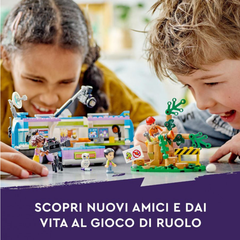 LEGO FRIENDS FURGONE TROUPE TV