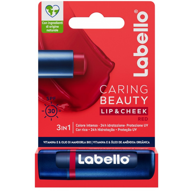 LABELLO CARING BEAUTY RED 4,8G