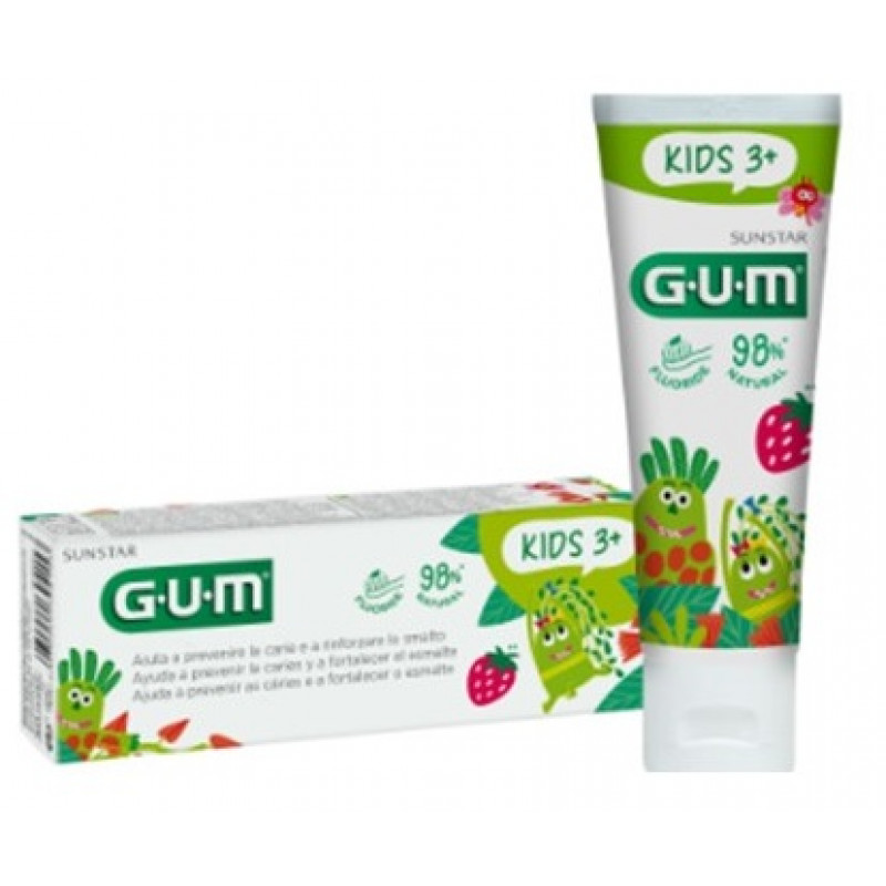 GUM Kids Dentifricio 3/6 Anni 50ml
