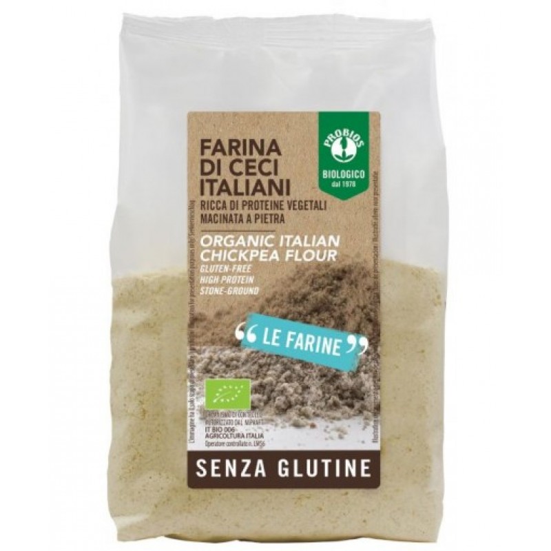 Probios Farina di Ceci Bio Senza Glutine 375 g
