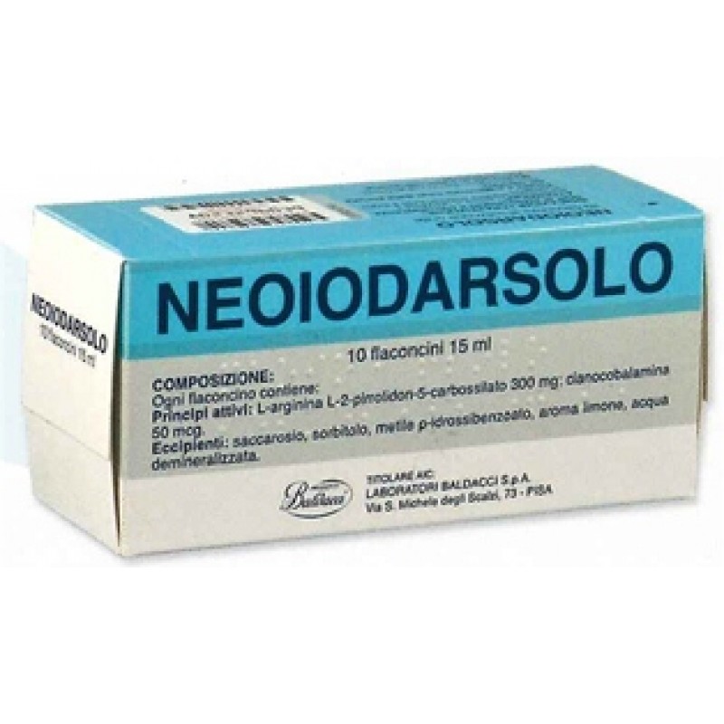 Neoiodarsolo L-arginina 10 Flaconcini 15 ml