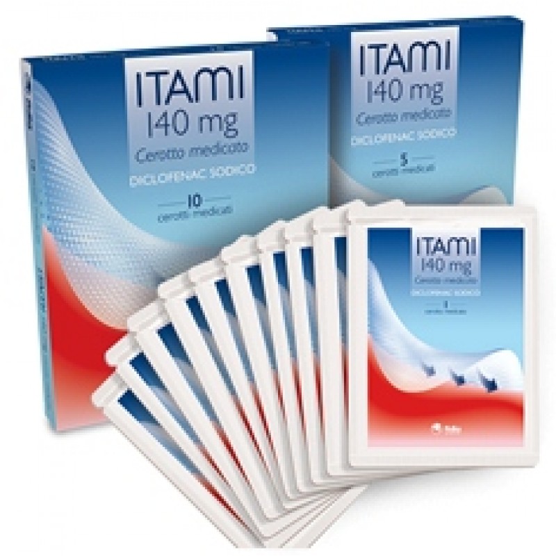 Itami 140mg Cerotto Medicato Dolori Articolari 5 Cerotti