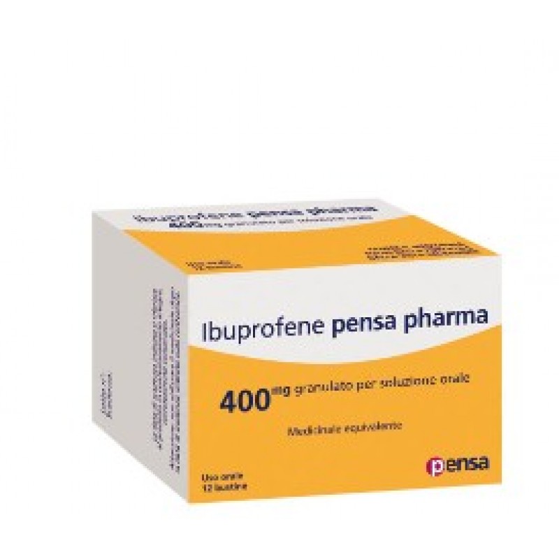 Ibuprofene Pensa Pharma 400 mg 12 Bustine