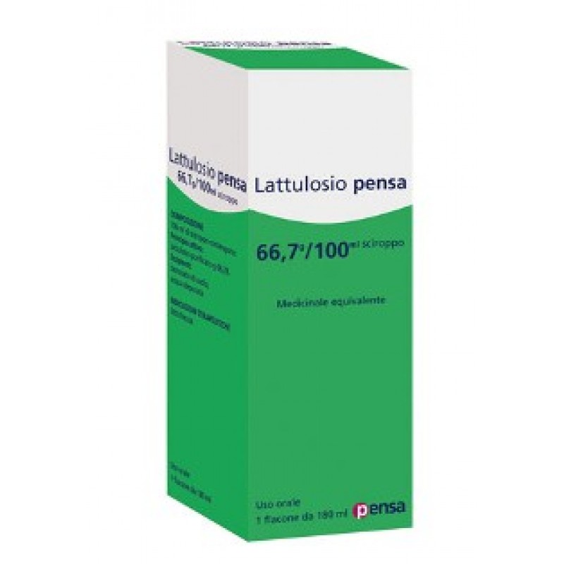 Lattulosio Pensa 66,7g/100ml Sciroppo Lassativo Flacone da 180 ml