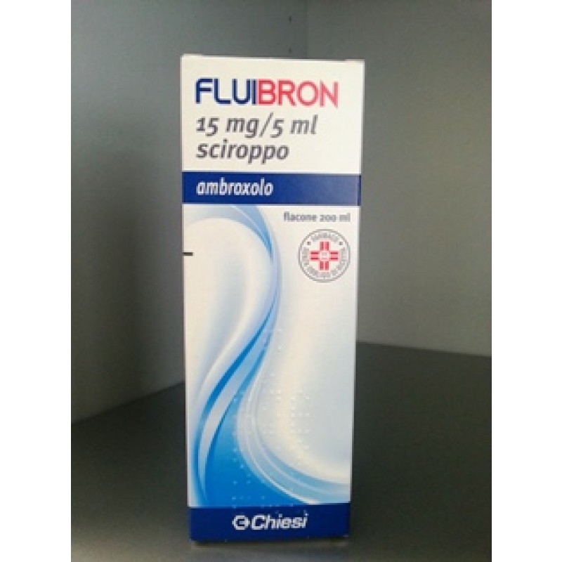 Fluibron Sciroppo Tosse Grassa 15 mg/5 ml Ambroxolo cloridrato 200 ml