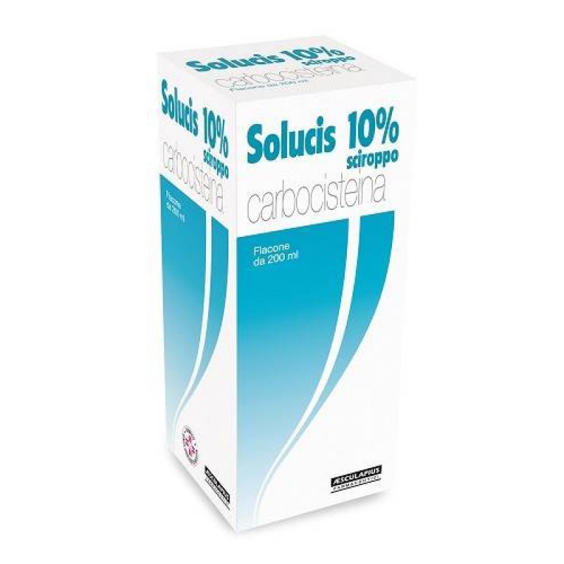 Solucis Sciroppo 10% Carbocisteina 200 ml