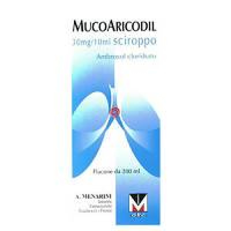 Mucoaricodil 600 mg Ambroxoloo cloridrato Tosse Sciroppo 200 ml