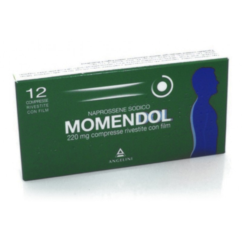 Momendol Compresse 220 mg Naprossene 12 Compresse Rivestite