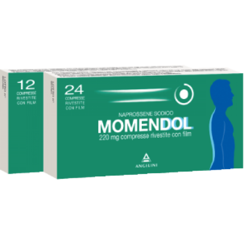 Momendol Compresse 220 mg Naprossene 24 Compresse Rivestite