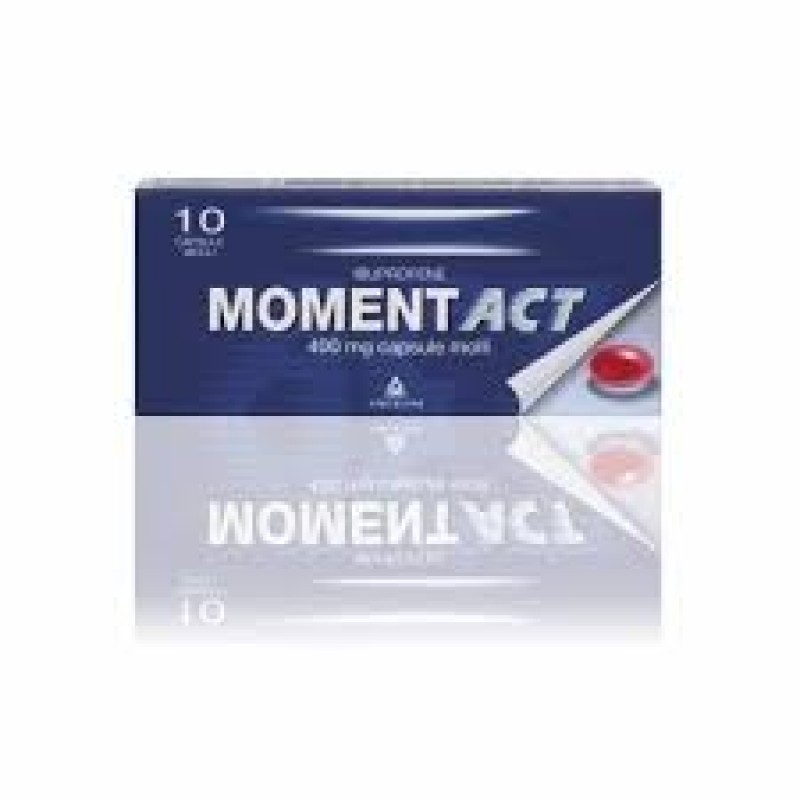 Moment Act 400 mg - 10 Capsule Molli