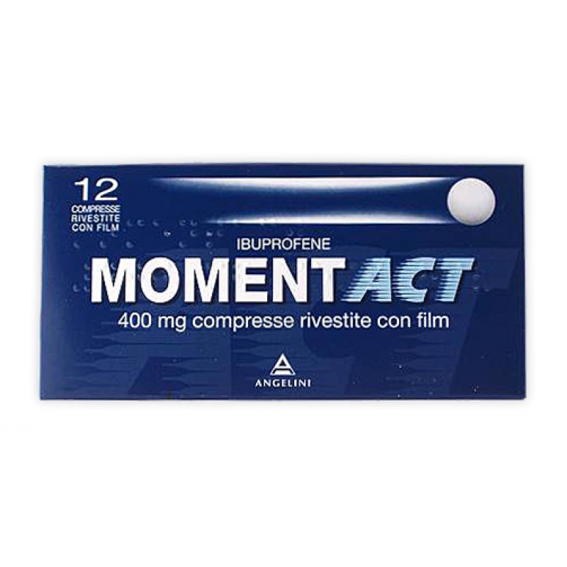 Momentact 400 mg Ibuprofene Antidolorifico 12 Compresse Rivestite
