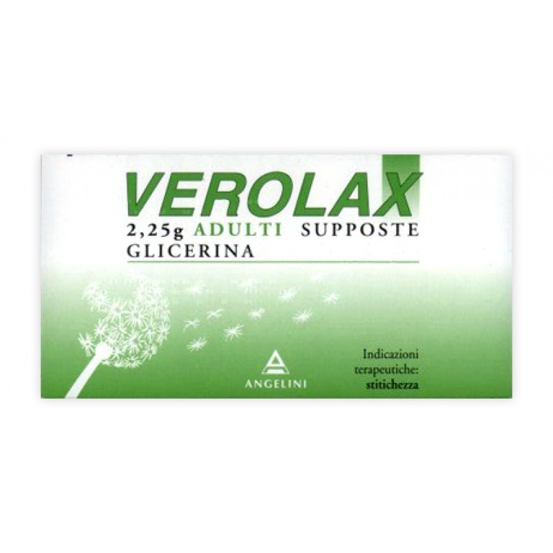 Verolax Adulti - 18 Supposte di Glicerina