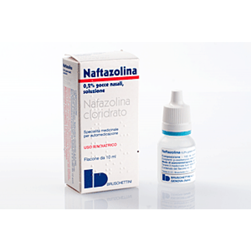Naftazolina Gocce Nasali 0,2% Nafazolina Decongestionante 10 ml