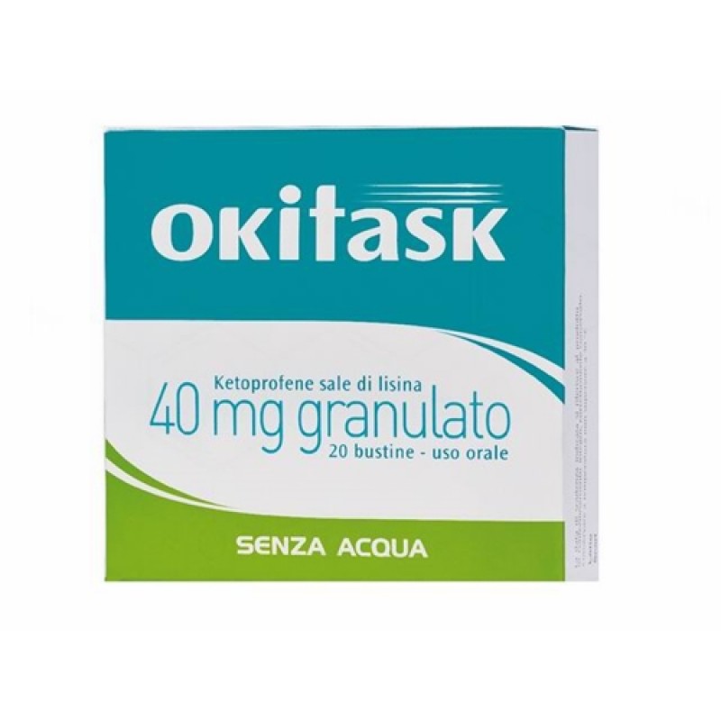 Okitask - 20 bustine orosolubili - 40 mg