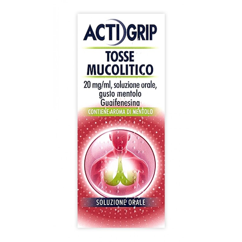 Actigrip Tosse Grassa Mucolitico per Catarro