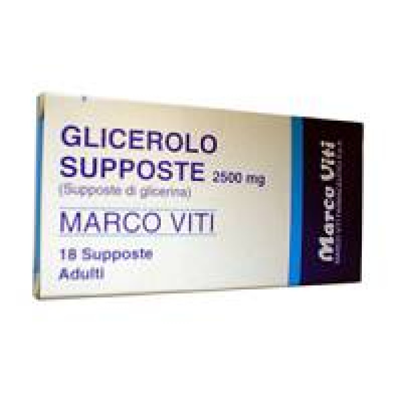 Glicerolo Marco Viti 2250 Mg Adulti Stitichezza Occasionale 18 Supposte